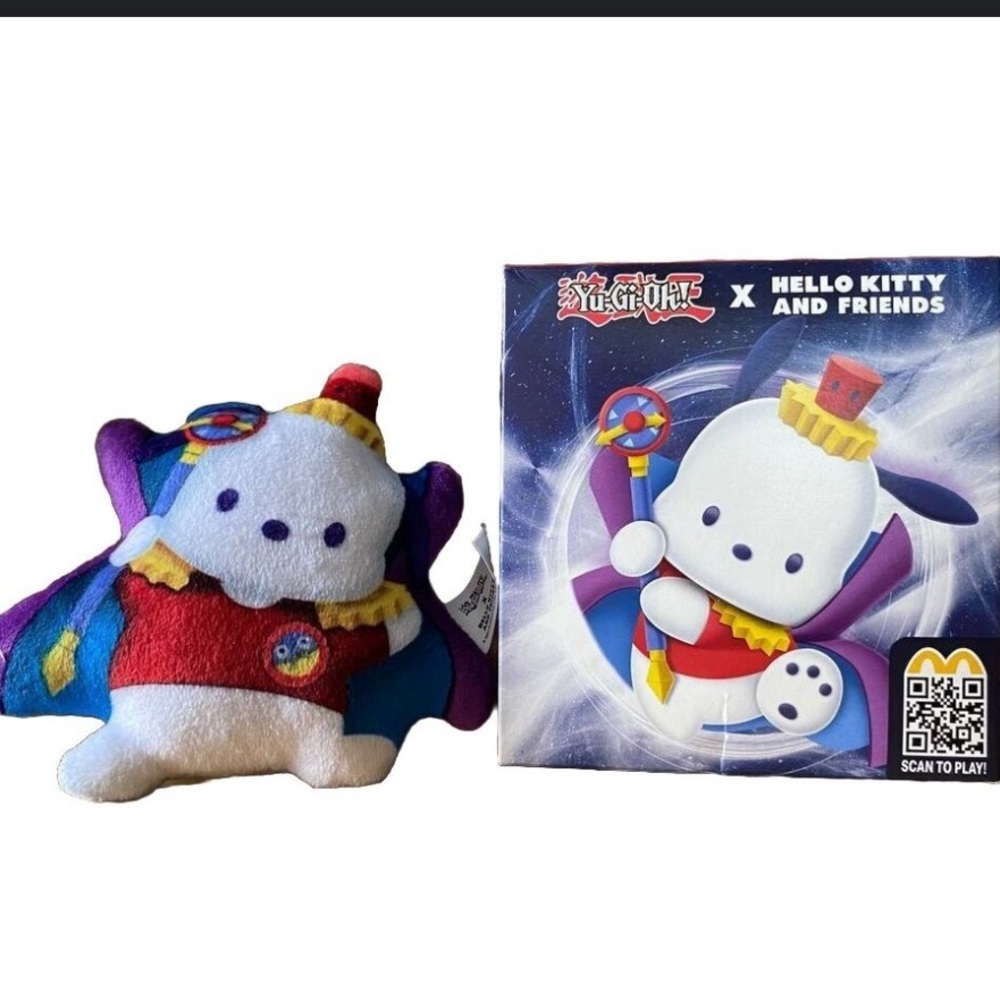 🐰 Yu-Gi-Oh! X Hello Kitty and Friends Mcdonald’s Toy: Pochacco - Picture 4 of 5